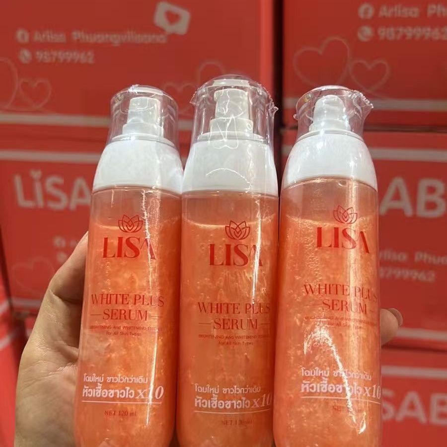 Skincare Glad2Glow - 태국 리사 화이트 플러스 세럼 120ml