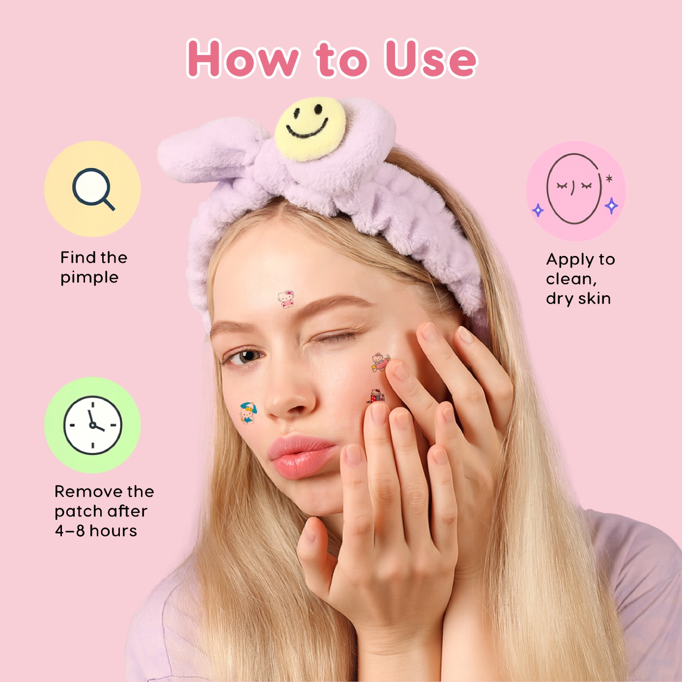 40/80개입 헬로키티 여드름 패치, 하이드로콜로이드  - Skincare Moisturizer 리뷰 및 가격