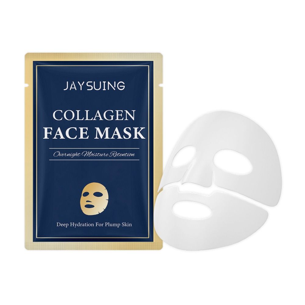 수분 공급 콜라겐 페이스 마스크는 잔주름을 개선하여 더 - Collagen Sheet Mask 리뷰 및 가격