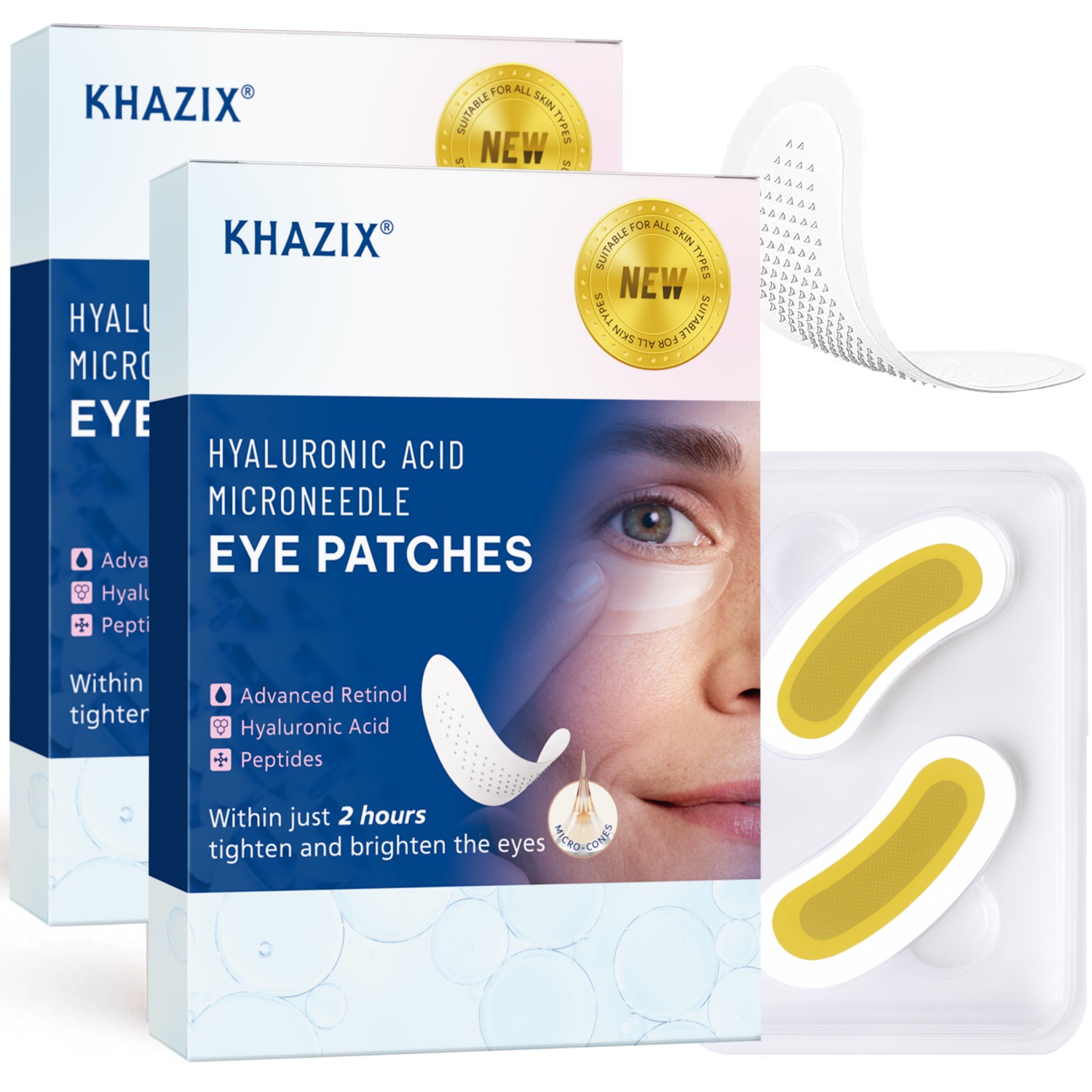 레티놀 마이크로니들 아이 패치(히알루론산 및 탄력 강화 - Eye Cream Peptide 리뷰 및 가격