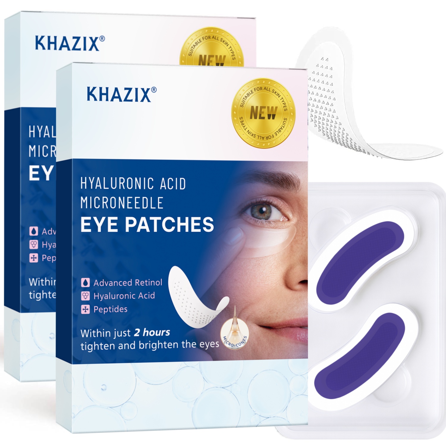레티놀 마이크로니들 아이 패치(히알루론산 및 탄력 강화 - Eye Cream Peptide 리뷰 및 가격