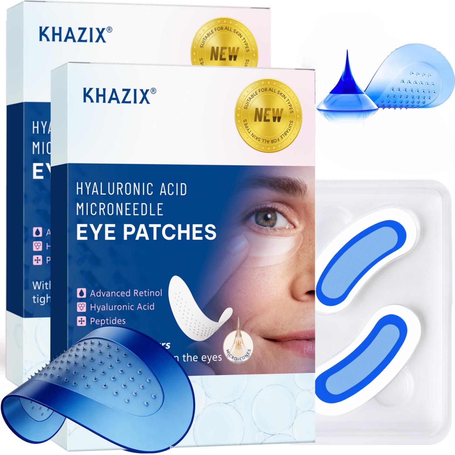 레티놀 마이크로니들 아이 패치(히알루론산 및 탄력 강화 - Eye Cream Peptide 리뷰 및 가격