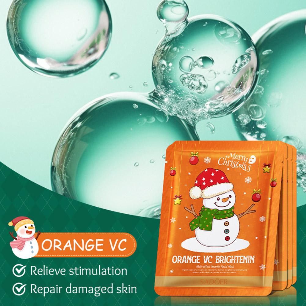 크리스마스 시리즈 페이스 마스크 벌크 시트 콜라겐 페이 - Collagen Sheet Mask 리뷰 및 가격