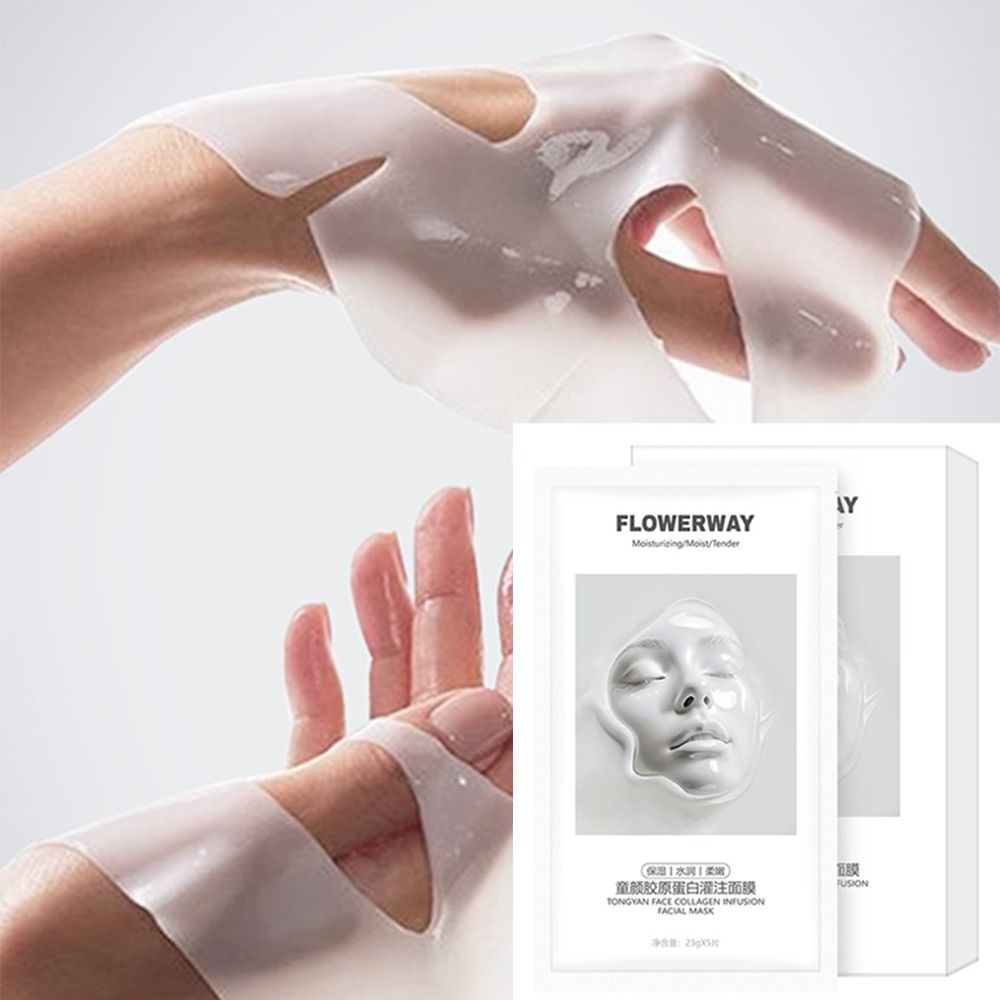 뉴 플라워웨이 딥 콜라겐 페이스 마스크 보습 브라이트닝 - Collagen Sheet Mask 리뷰 및 가격