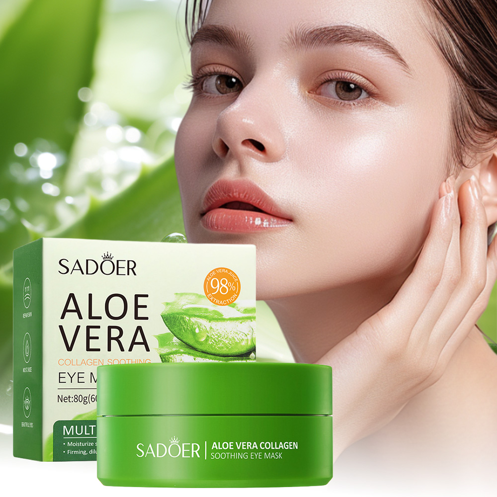 사도어 알로에 베라 콜라겐 수딩 아이 마스크 60매,  - Collagen Sheet Mask 리뷰 및 가격