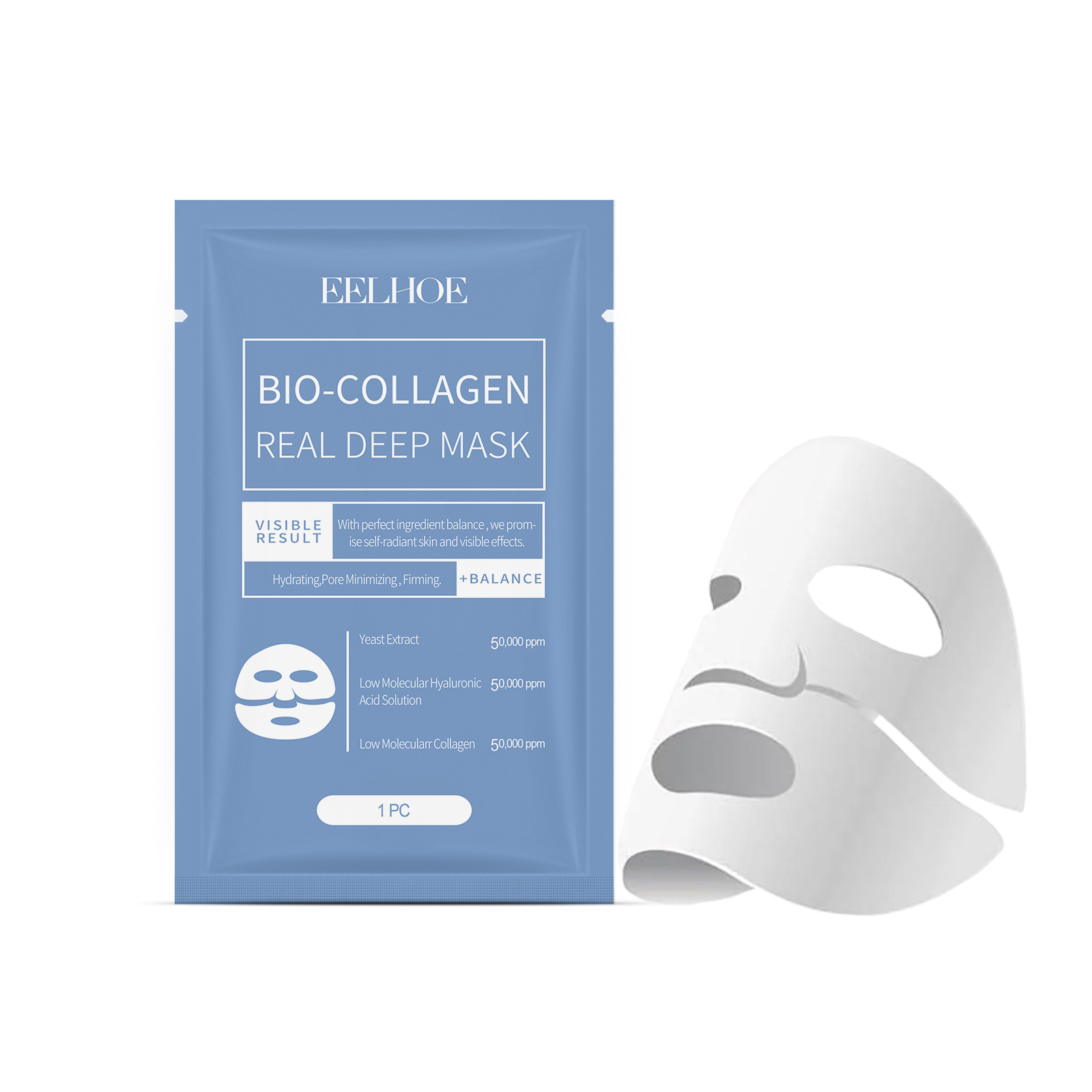EELHOE 바이오 콜라겐 페이스 마스크, 브라이트닝, - Collagen Sheet Mask 리뷰 및 가격